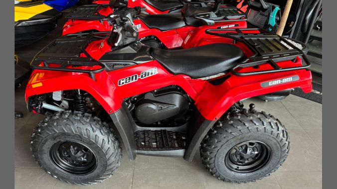02 Can Am Outlander 400 HO 2013